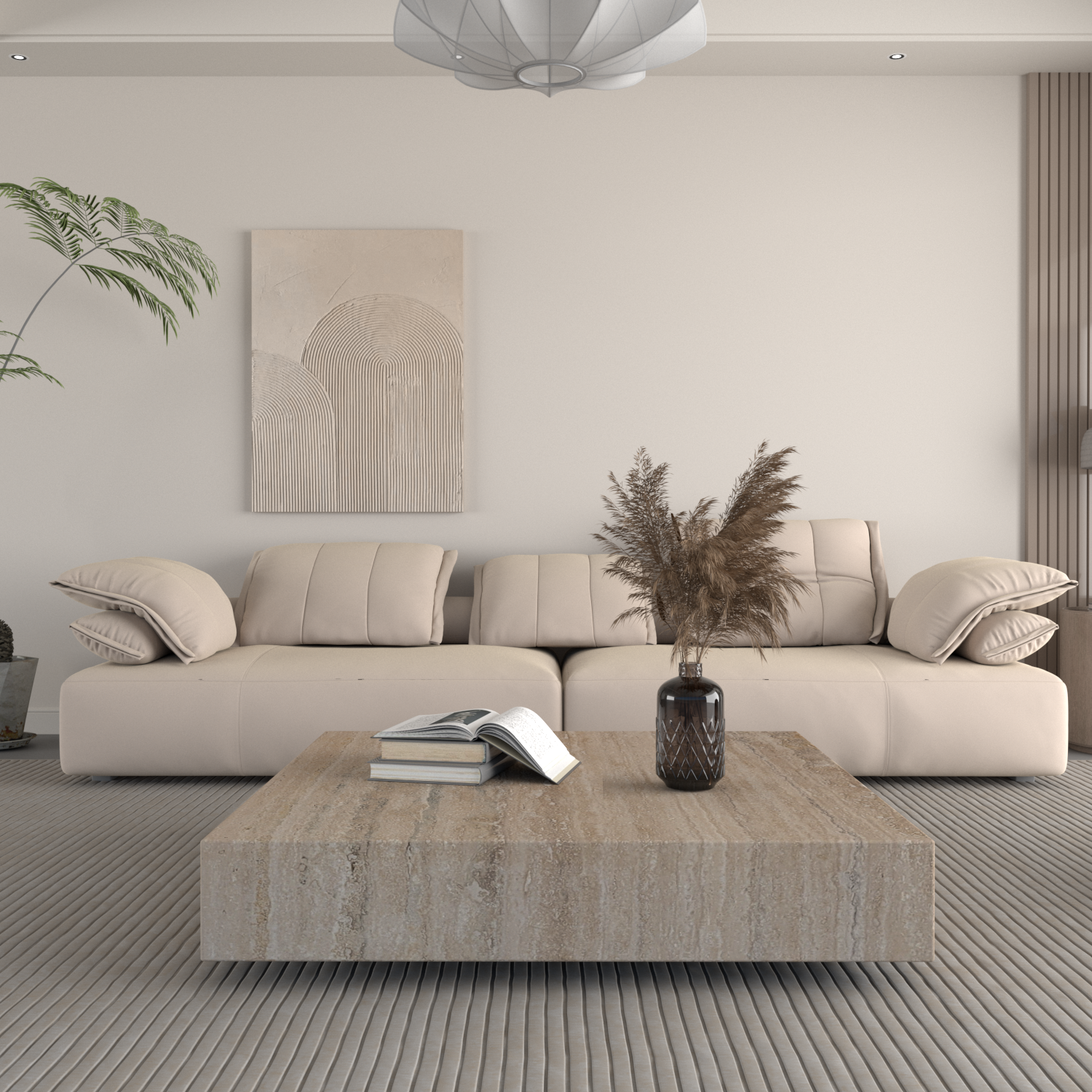 Stone Living Room Furniture