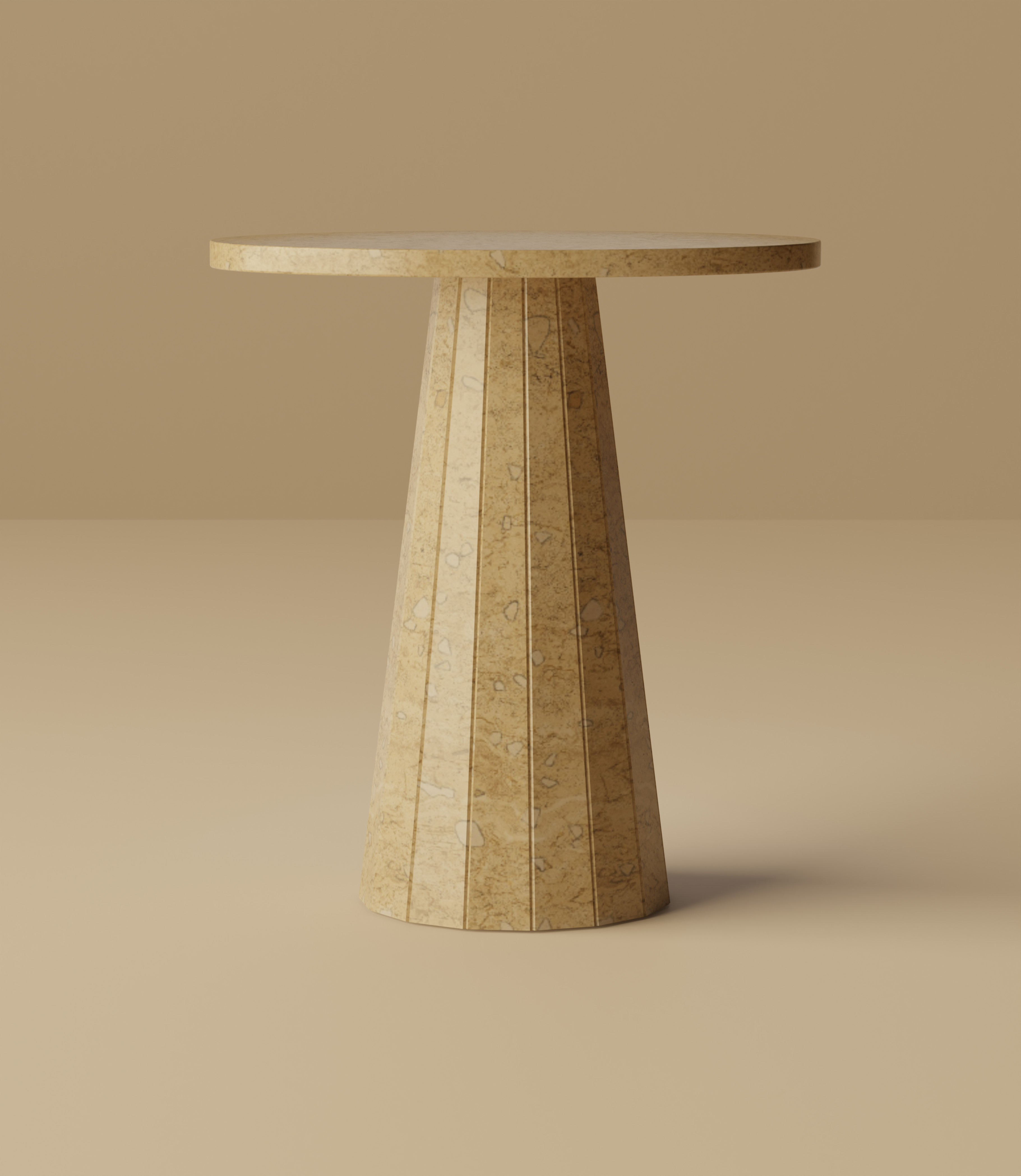 Saluzzo Oval Side Table