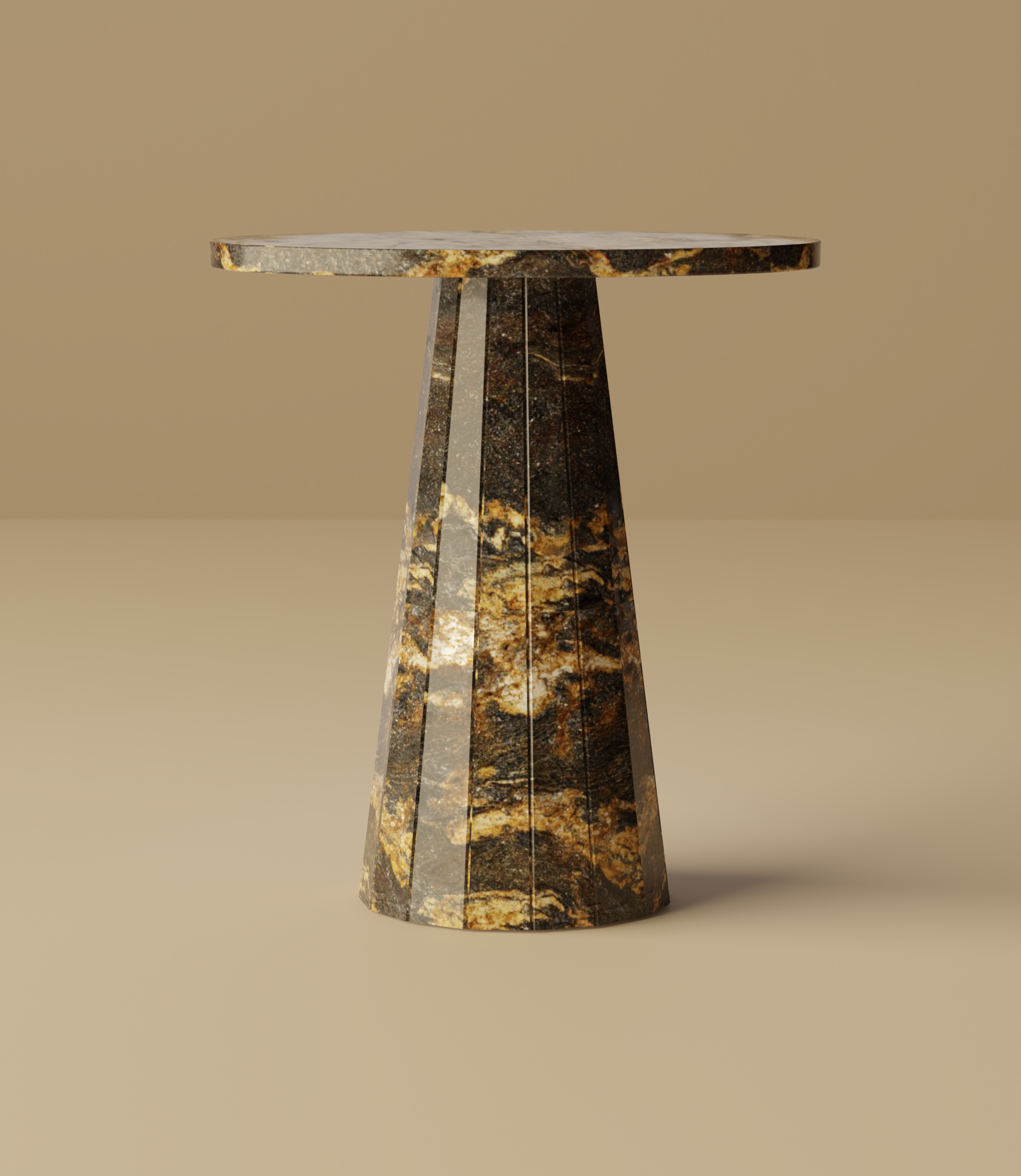 Saluzzo Oval Side Table