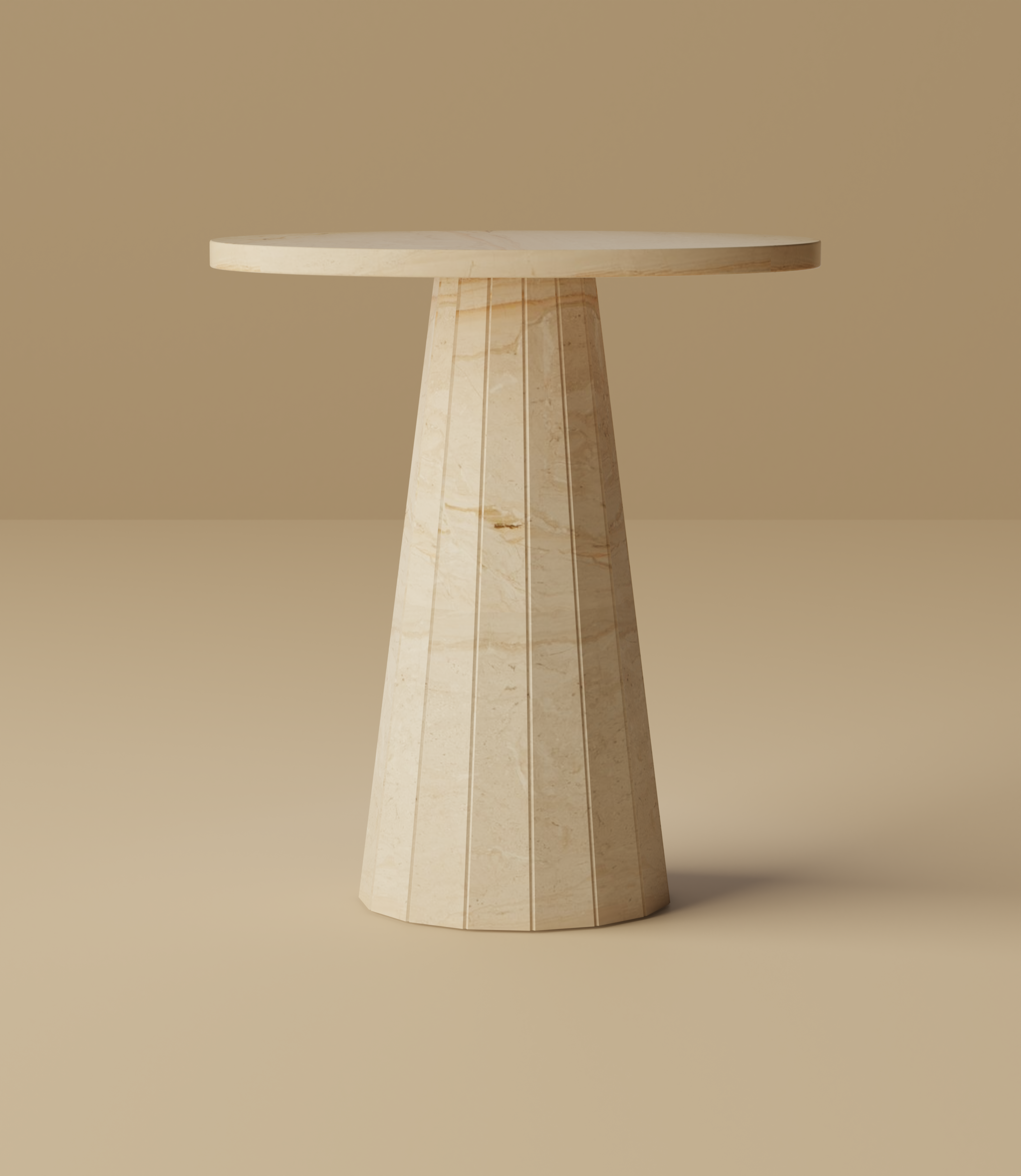 Saluzzo Oval Side Table