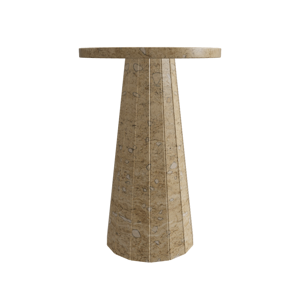 Saluzzo Oval Side Table